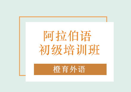 青岛阿拉伯语初级培训班