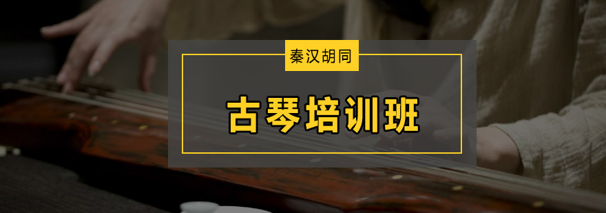 古琴指法教学实景