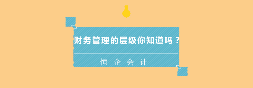 财务管理体系架构图