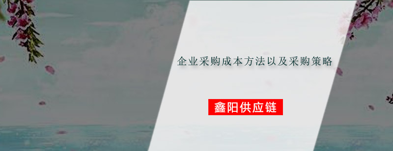 供应链成本优化示意图