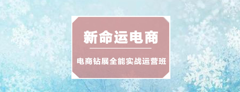 广州电商钻展全能实战运营班