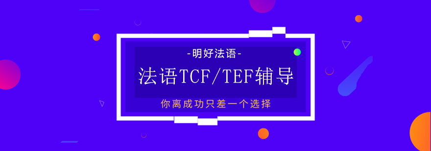 法语TCFTEF考前培训