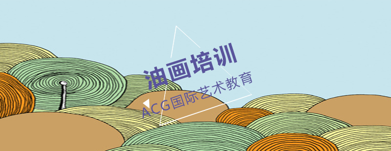 油画创作过程展示
