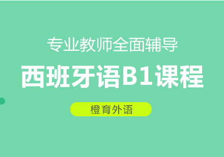 西班牙语B1课程