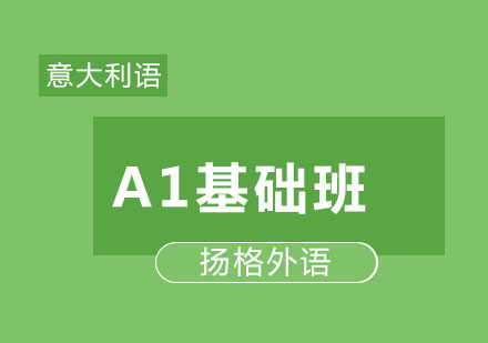 哈尔滨意大利语基础A1全能精品班