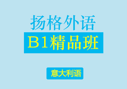 哈尔滨意大利语B1精品班