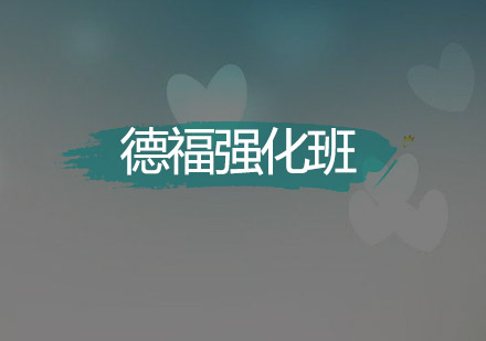 佛山德福强化班