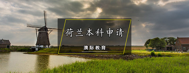 荷兰本科申请流程示意图