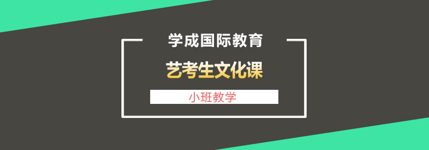 艺考生文化课辅导场景