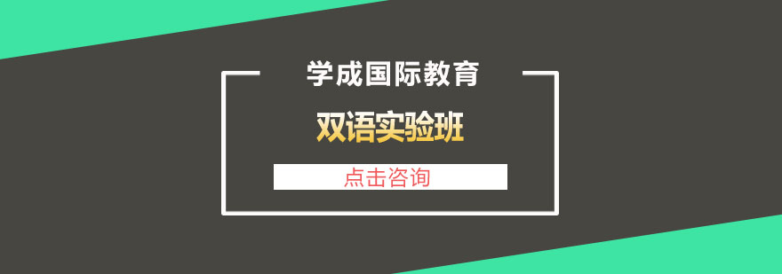双语教学课堂实景