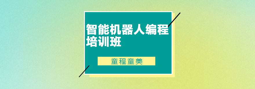 机器人编程实操场景