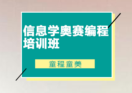 佛山信息学奥赛编程培训班