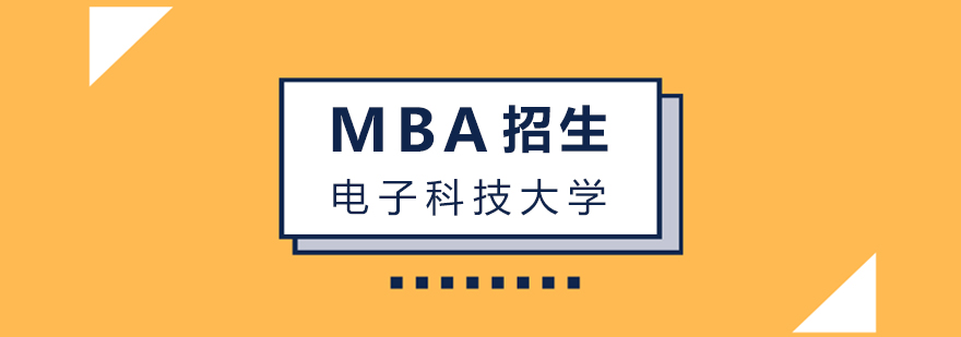 电子科技大学MBA培训