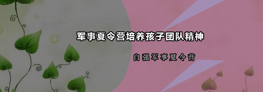军事夏令营团队训练实景