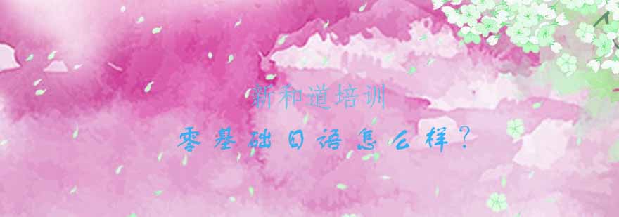 新和道日语课堂实景