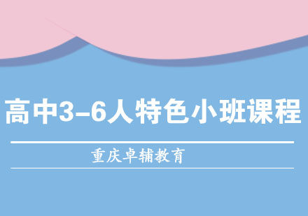 高中3-6人特色小班课程