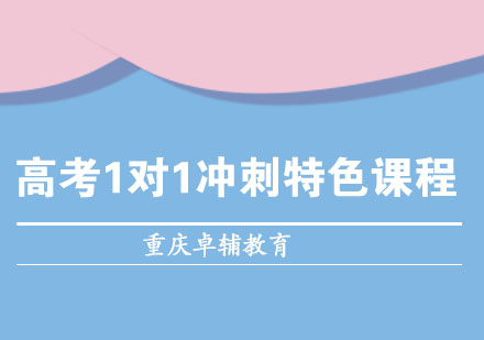 高考1对1冲刺特色课程