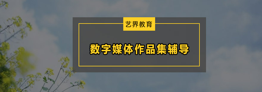 深圳数字媒体作品集辅导