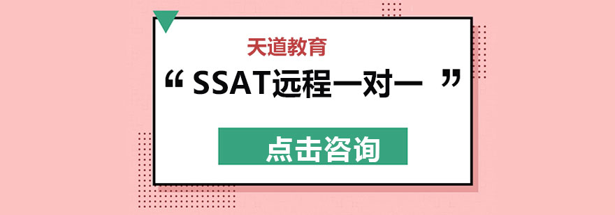 SSAT远程课程界面