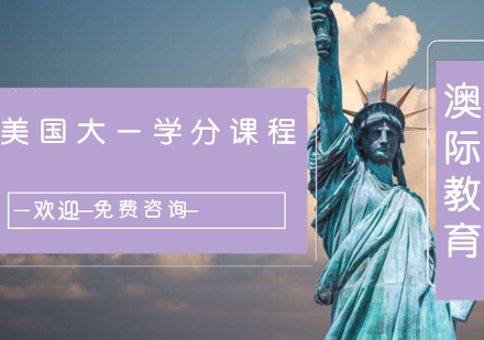 美国大一学分课程