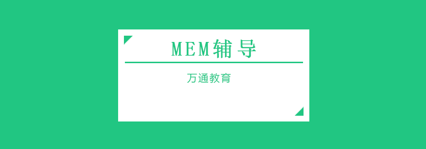 MEM辅导