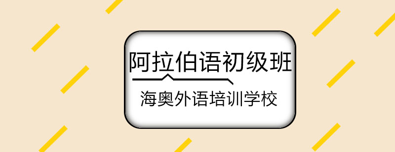 阿拉伯语课堂实景