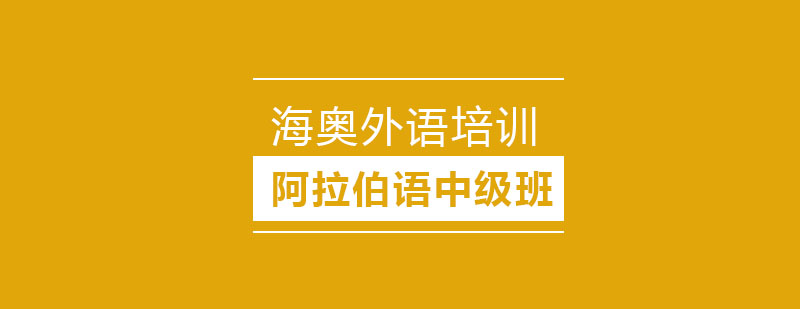 阿拉伯语课堂教学实景