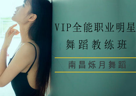 VIP全能职业明星舞蹈教练班