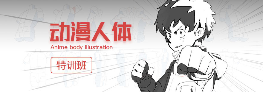 动漫人体教学案例