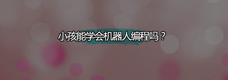 机器人编程课堂实景