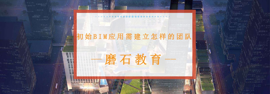 初始BIM应用需建立怎样的团队