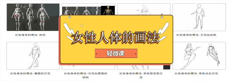 人体动态练习示意图