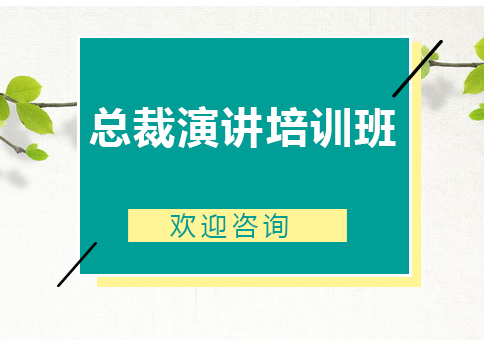 总裁演讲培训班