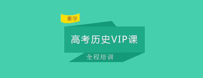 历史VIP课程体系