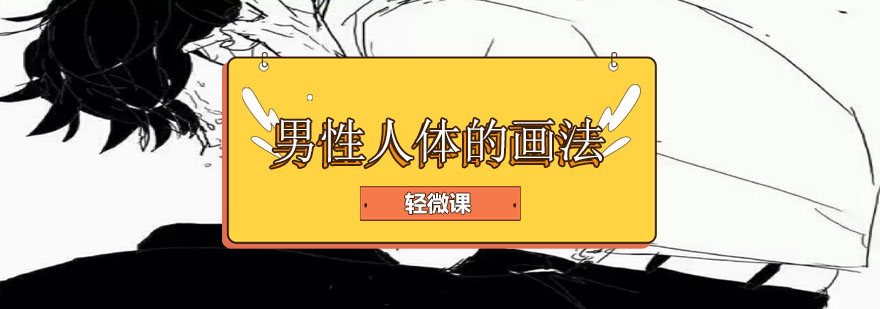 男性人体动态示例