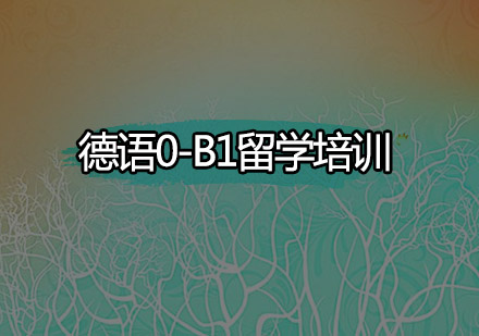 广州德语0-B1留学培训班