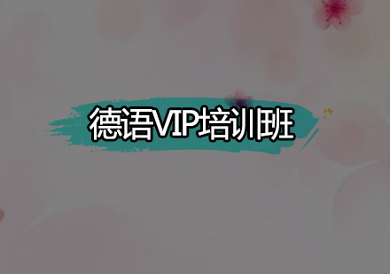 广州德语VIP培训班