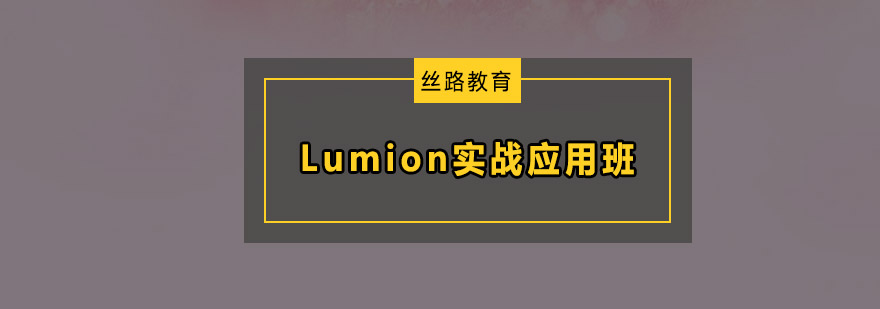 Lumion实战应用班