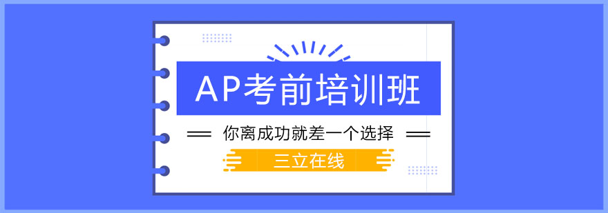 AP考试辅导现场