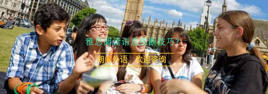 雅思阅读教学示意图