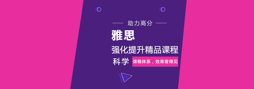 雅思强化课程体系