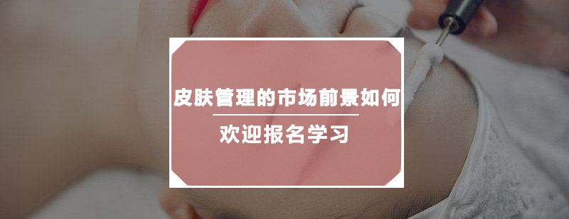 皮肤管理行业发展分析