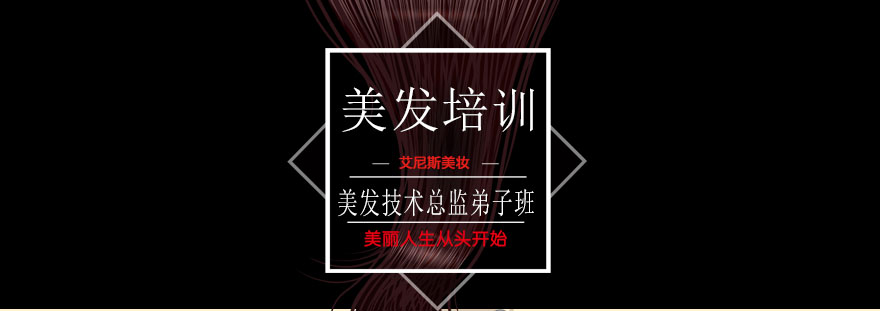 高端美发技术教学