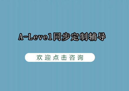 A-Level同步定制辅导