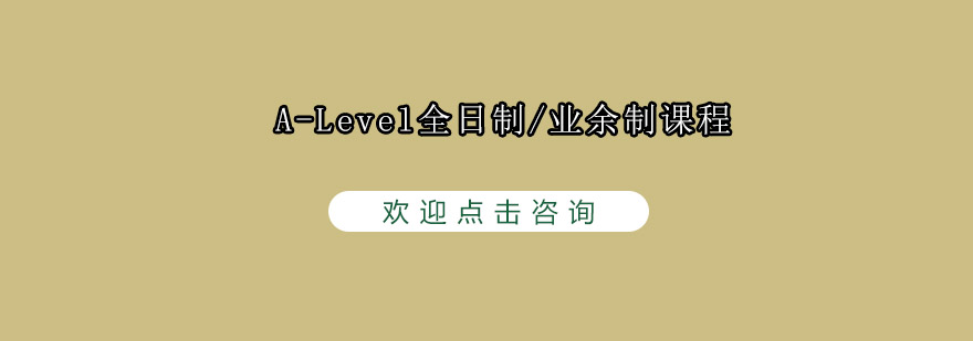 ALevel全日制业余制课程