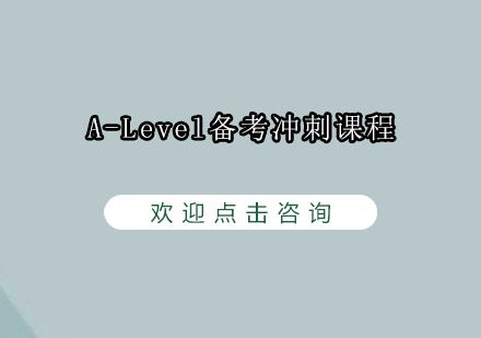 A-Level备考冲刺课程