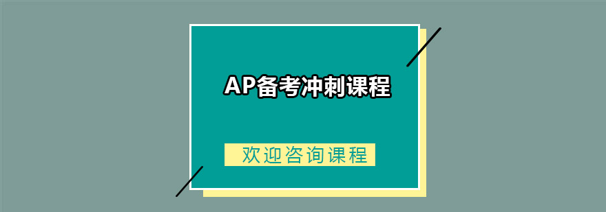 AP备考冲刺课程