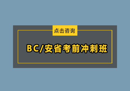 BC/安省考前冲刺班