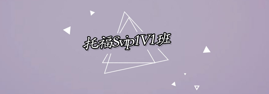 托福Svip1V1培训班