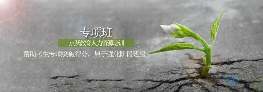 人力资源专项课程体系